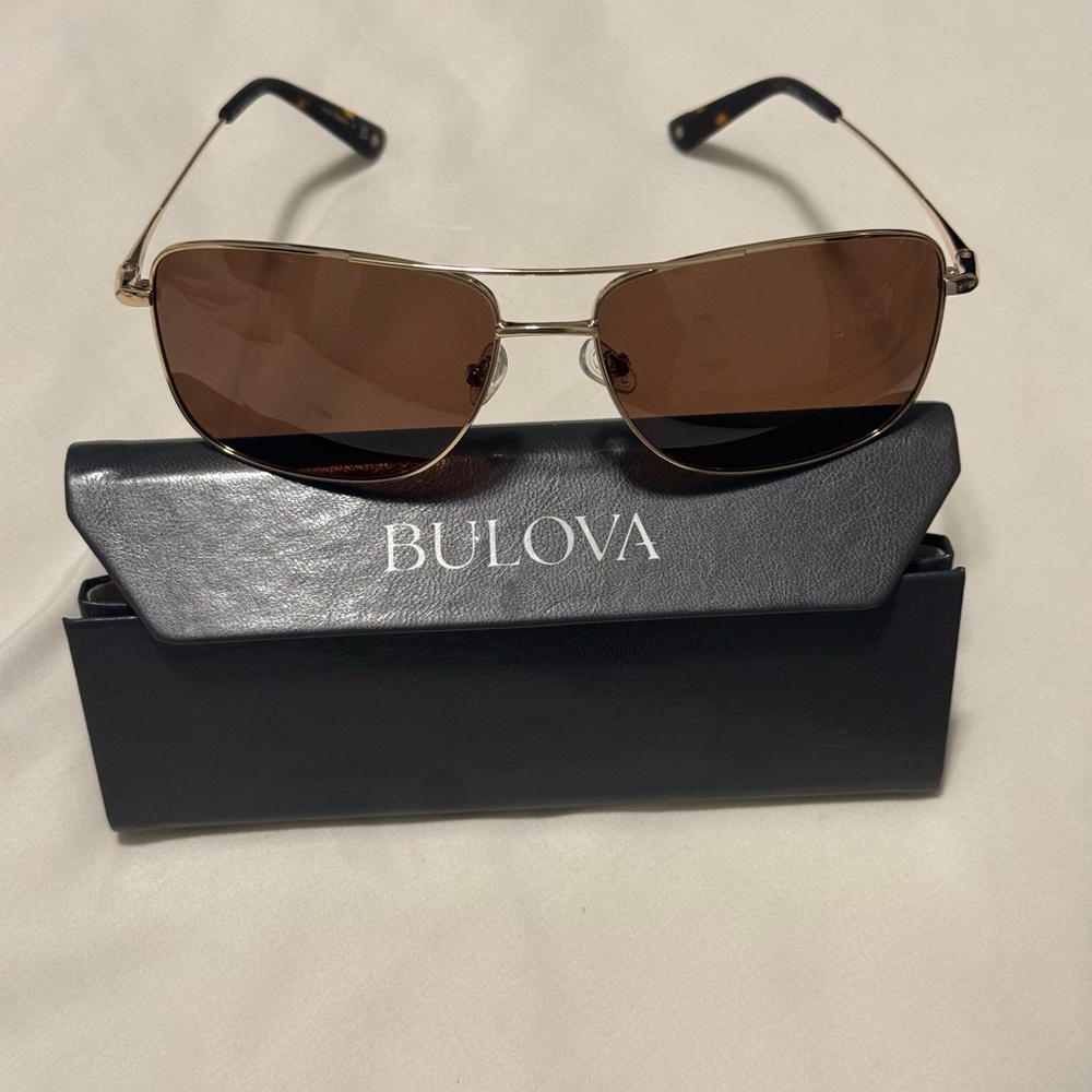 Bulova Gold Sunglasses